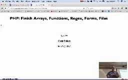 09 Feb 27 PHP Functions Form and File Handling[Video]