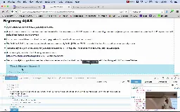 21 Apr 24 AJAX Web Services JSON Promises[Video]