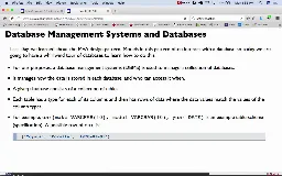11 Mar 6 Database[Video]