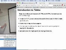 05 Sep 12 Tables Forms and CSS[Video]