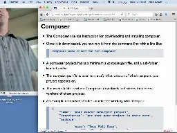 14 Oct 19 Composer Traits Generators Exceptions Version Control[Video]