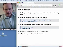 18 Nov 2 Javascript Arrays Functions Regex[Video]