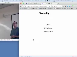 23 Nov 21 Security[Video]