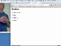 19 Apr 18 XML Schema AJAX[Video]