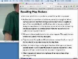 26 May 11 Map Reduce and Page Rank[Video]