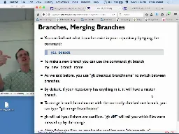 14 Mar 16 Finish GIt, GitHub, PRG[Video]